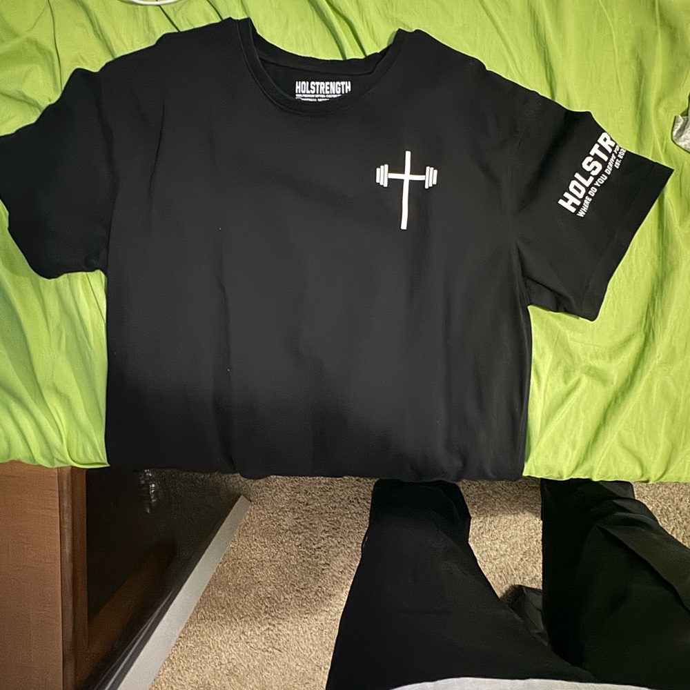 Holystrength Black T-Shirt